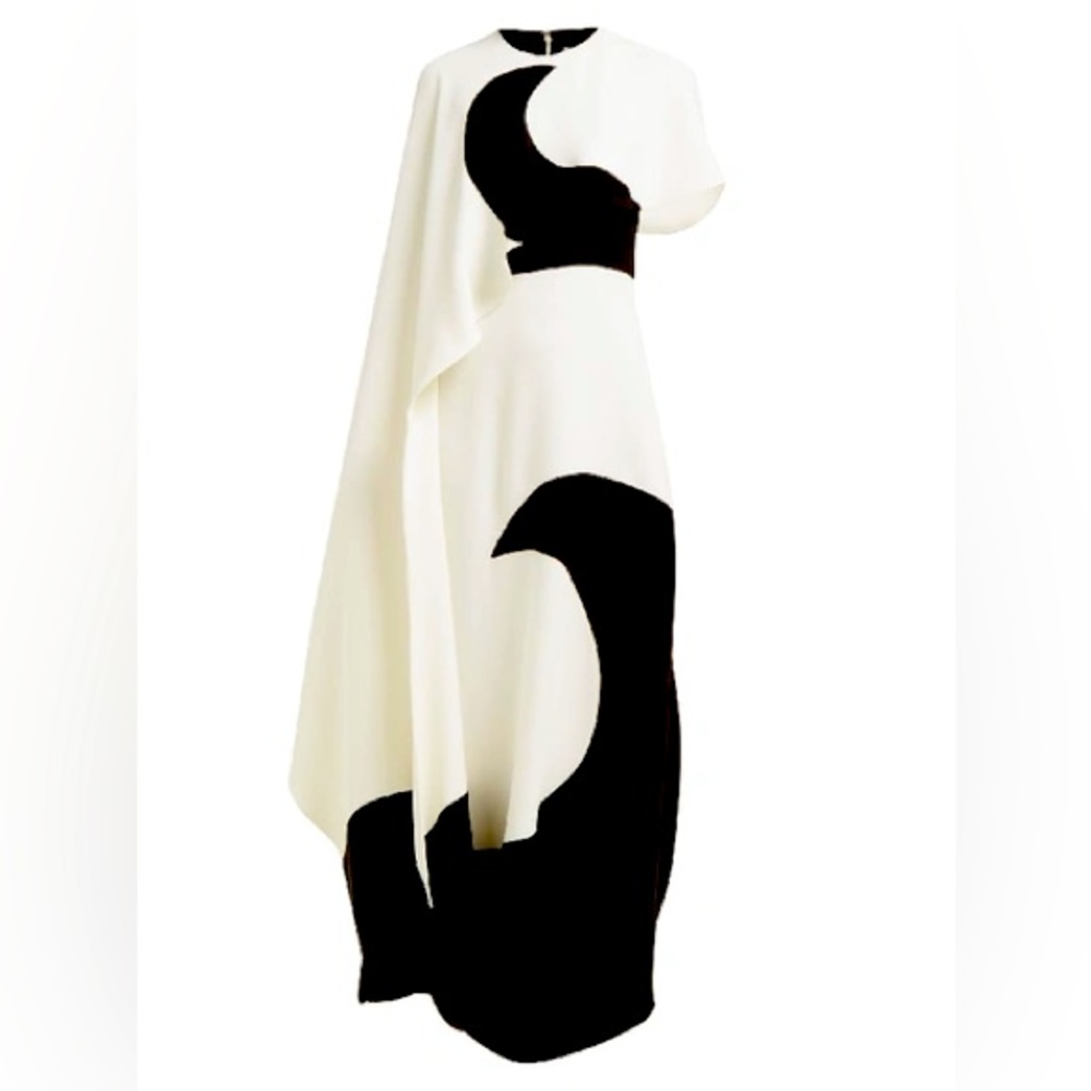Valentino Moon Cape Gown